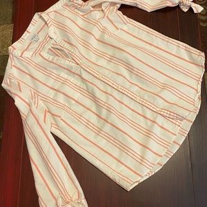 Women J Crew Size M 100% cotton shirt